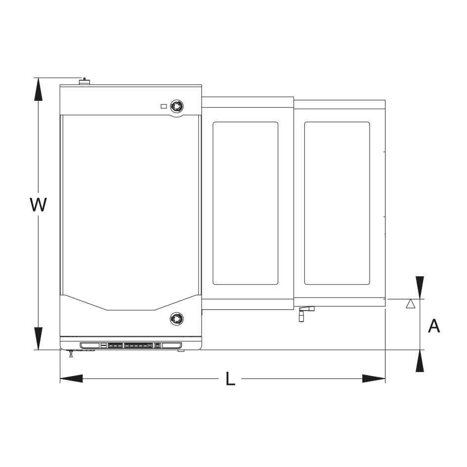 a ntadtgpt dual track telescopic conveyor tek